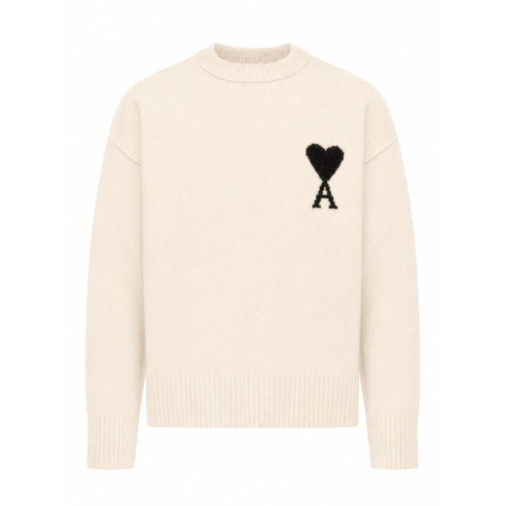 Ami Paris Men Ami De Coeur Wool Sweater
